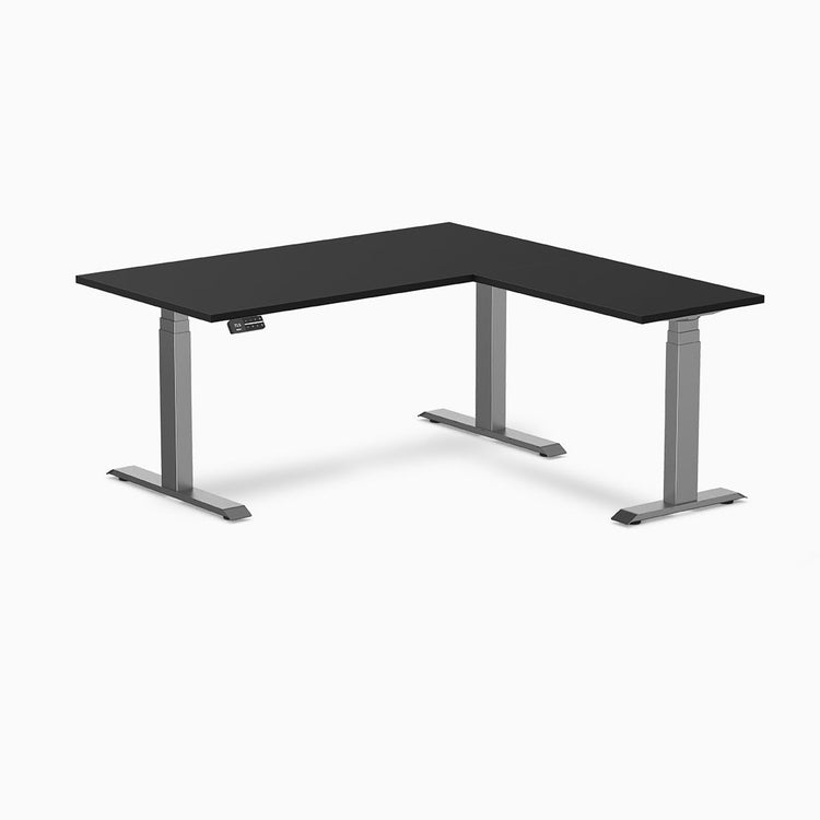 Bureau d'angle Desky Zero en mélamine