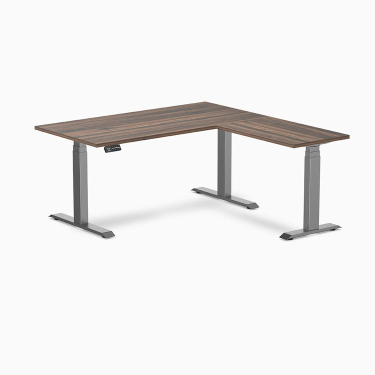 Bureau d'angle Desky Zero en mélamine