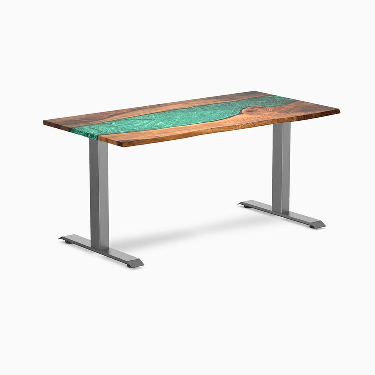 Bureau en bois massif et résine Desky Zero