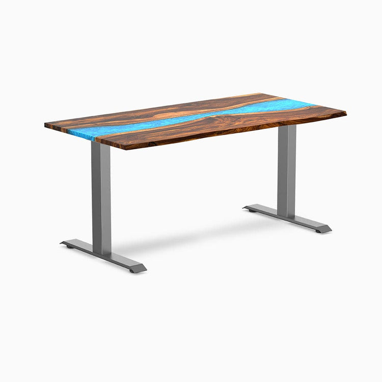 Bureau en bois massif et résine Desky Zero