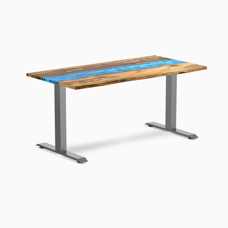Bureau en bois massif et résine Desky Zero