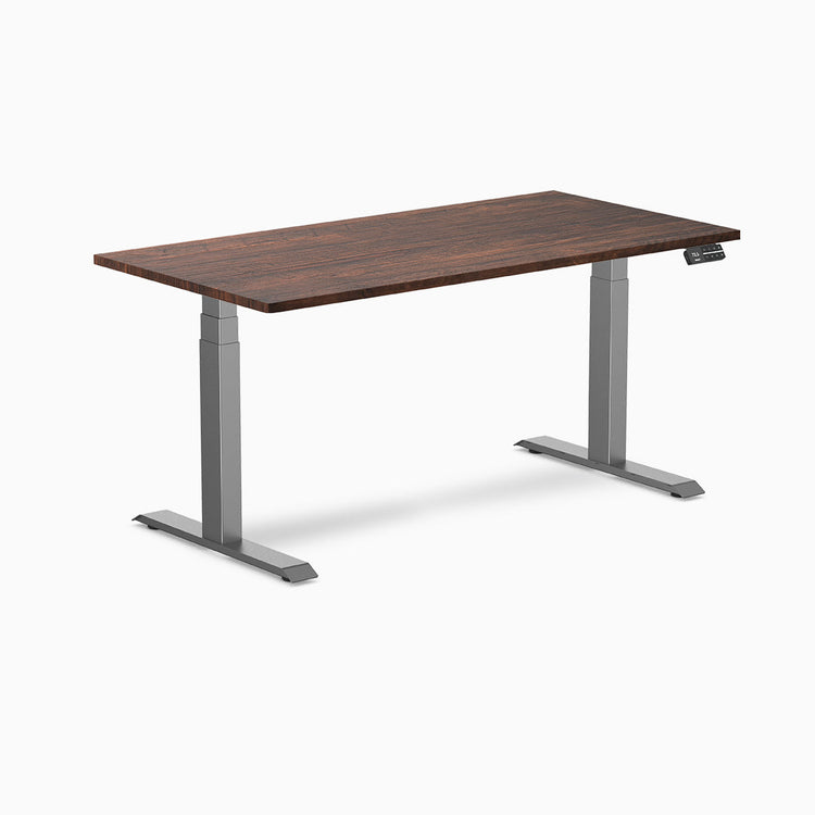 Bureau assis debout en résineux Desky Dual