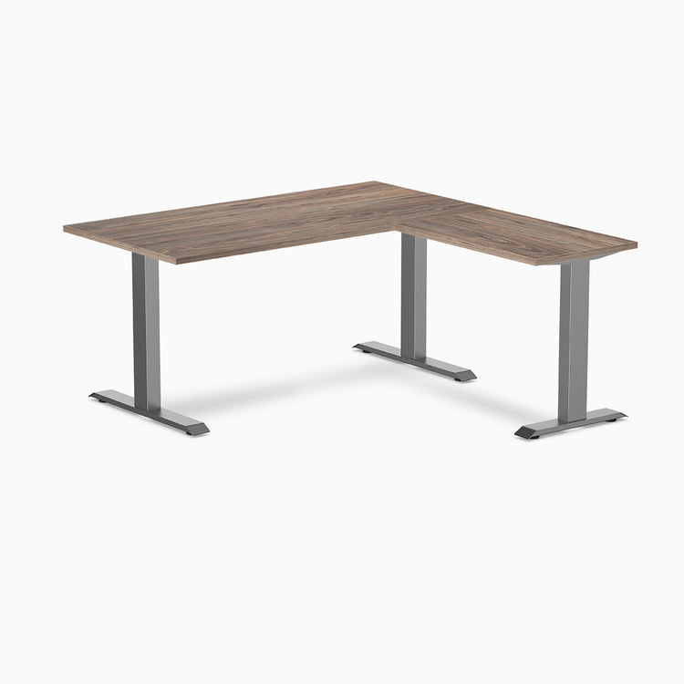Bureau d'angle Desky Zero en mélamine