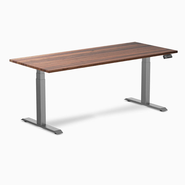 Bureau assis-debout en bois massif Desky Dual
