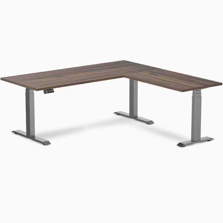 Bureau d'angle Desky Zero en mélamine