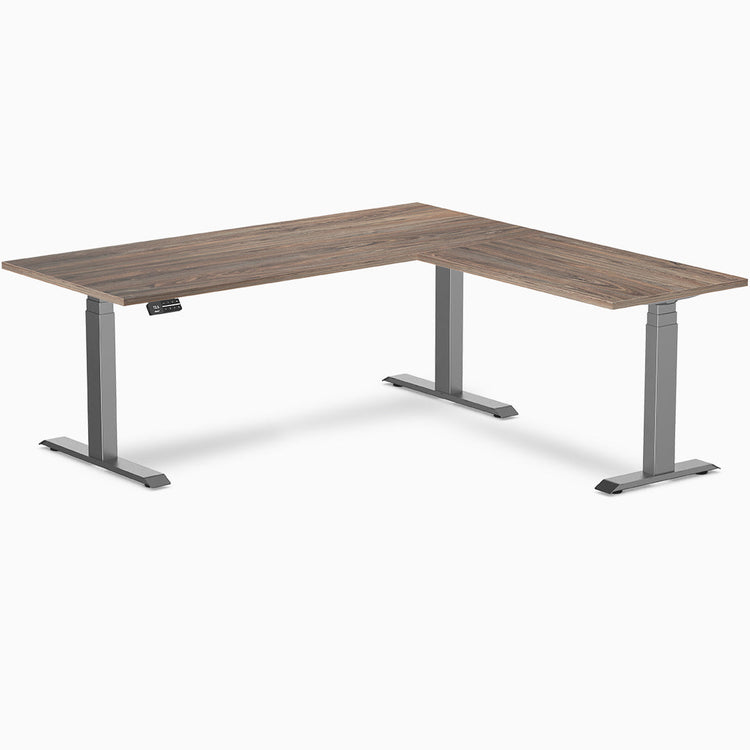 Bureau d'angle Desky Zero en mélamine