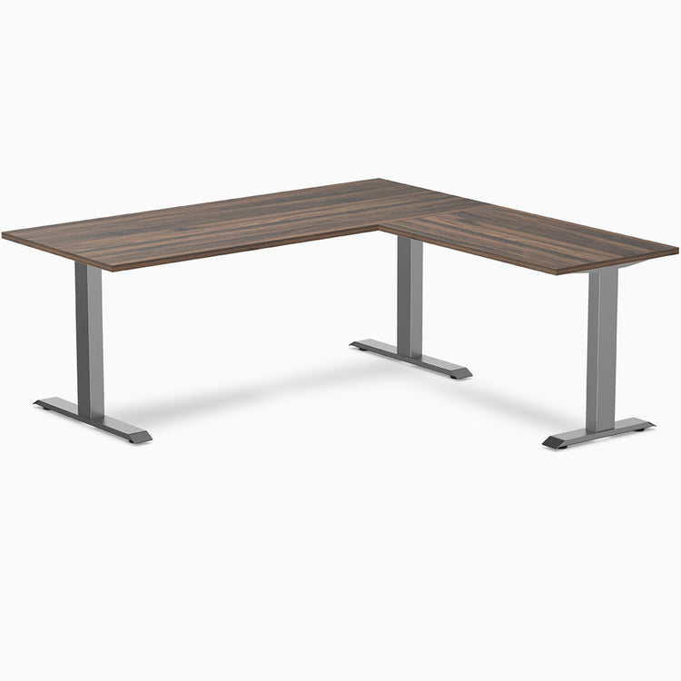 Bureau d'angle Desky Zero en mélamine