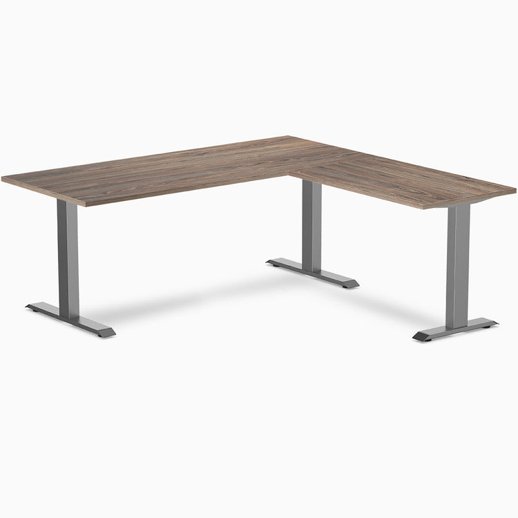 Bureau d'angle Desky Zero en mélamine