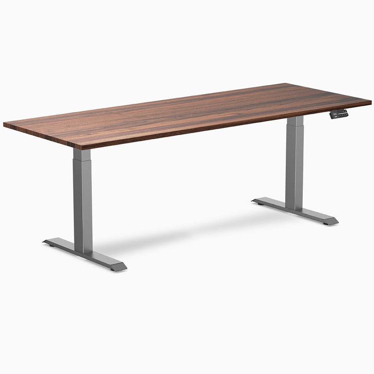 Bureau assis-debout en bois massif Desky Dual