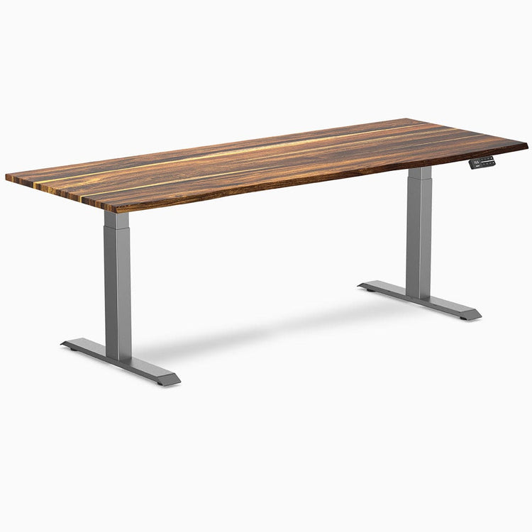 Bureau assis-debout en bois massif Desky Dual