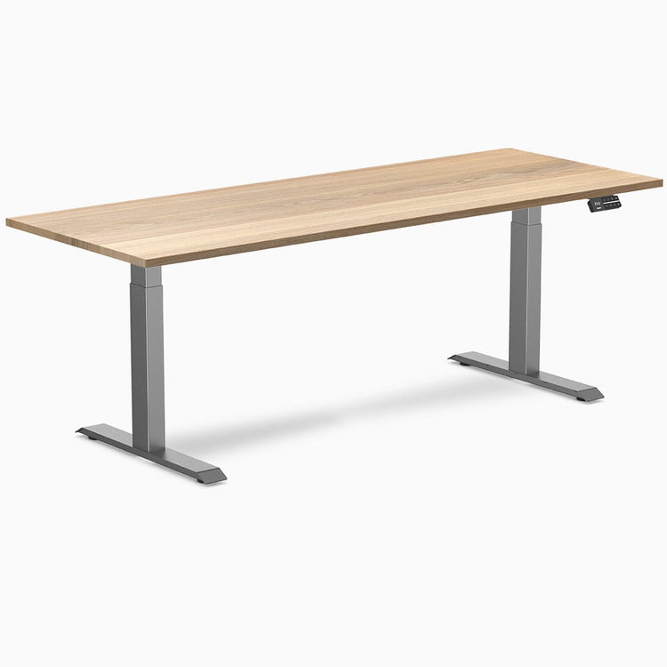 Bureau assis-debout en bois massif Desky Dual