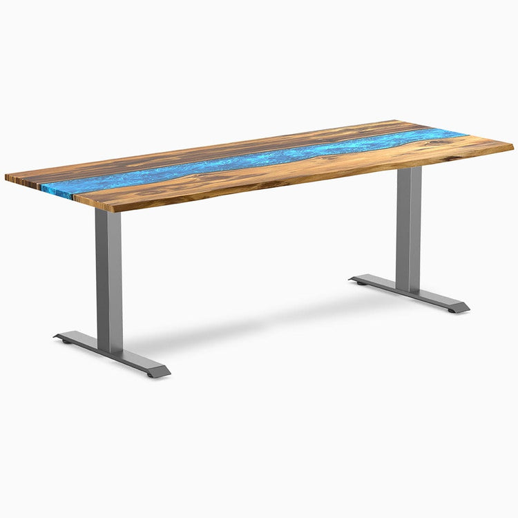 Bureau en bois massif et résine Desky Zero