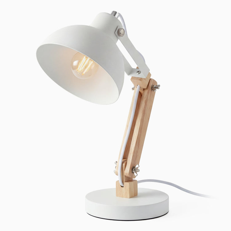 Lampe de bureau en bois Desky Axis