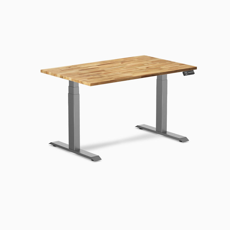 Bureau assis-debout en bois massif Desky Dual