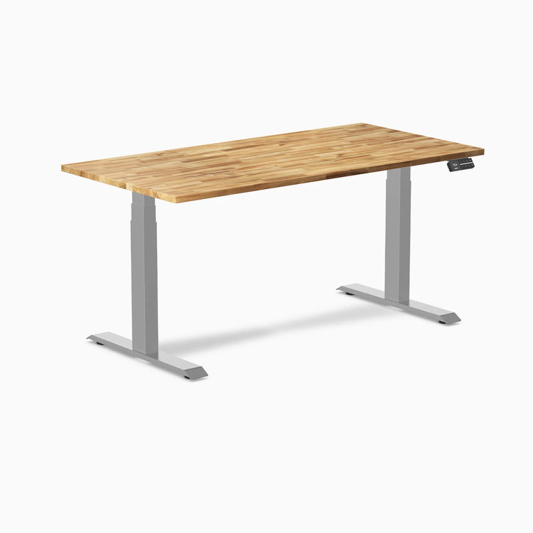 Bureau assis-debout en bois massif Desky Dual