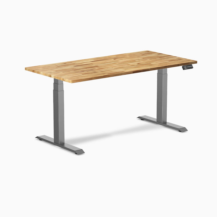 Bureau assis-debout en bois massif Desky Dual