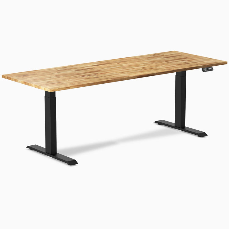 Bureau assis-debout en bois massif Desky Dual