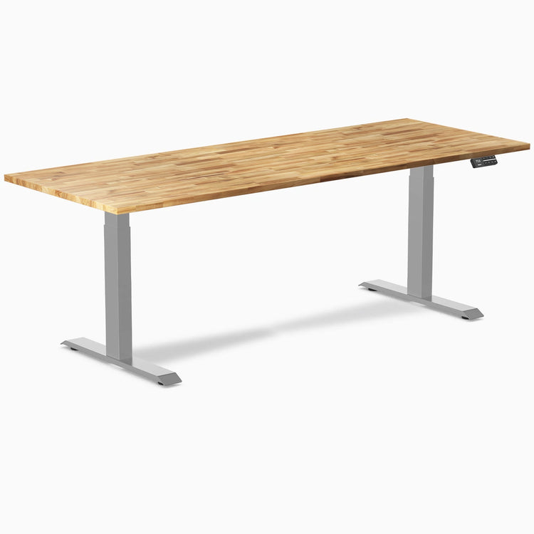 Bureau assis-debout en bois massif Desky Dual