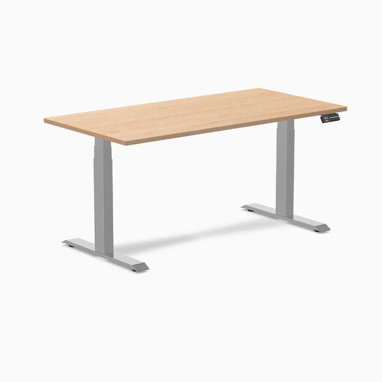 Desky Dual Hardwood Sit Stand Desk (TEST PRODUCT)