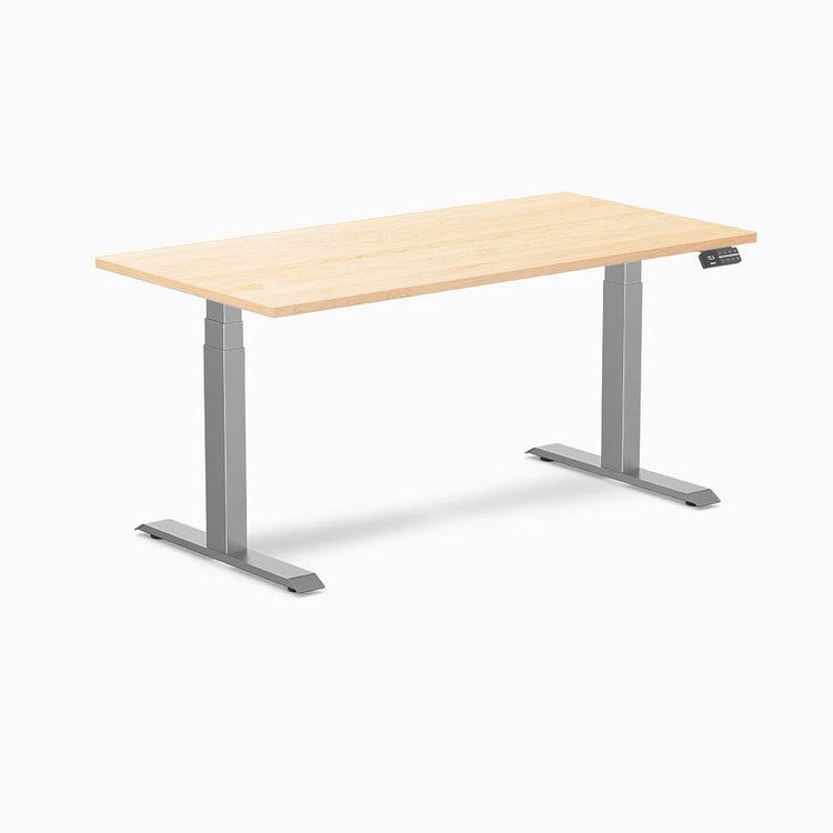 Bureau assis-debout en bois massif Desky Dual