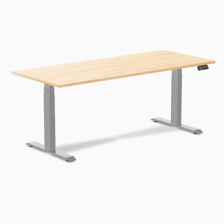 Bureau assis-debout en bois massif Desky Dual