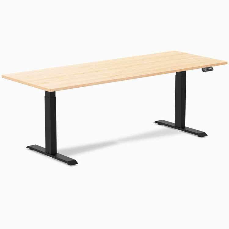 Bureau assis-debout en bois massif Desky Dual