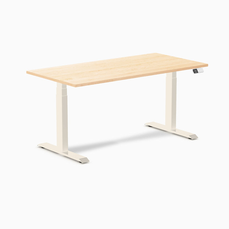 Bureau assis-debout en bois massif Desky Dual