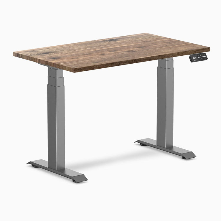 Desky Dual Mini Hardwood Sit Stand Desk