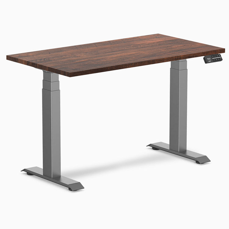 Bureau assis-debout Desky Dual Mini en résineux