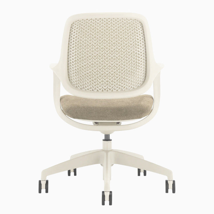 Chaise de bureau ergonomique Ă dossier bas Desky Evoque