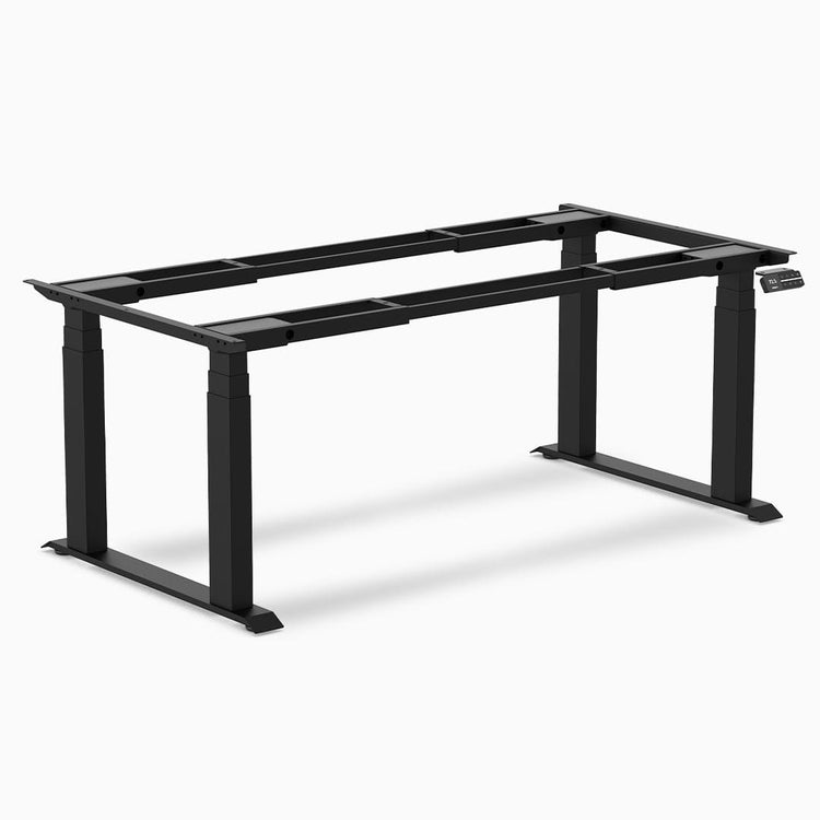 Pied de bureau assis debout Desky Quad