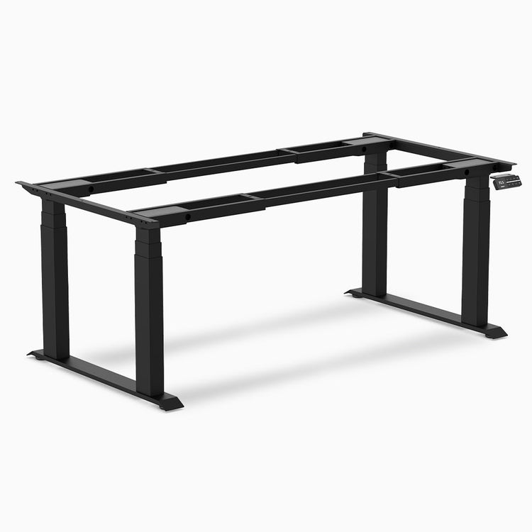 Pied de bureau assis debout Desky Quad