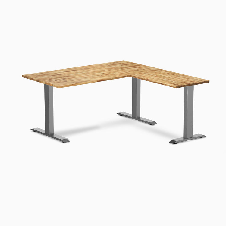 Bureau d'angle Desky Zero en bois massif