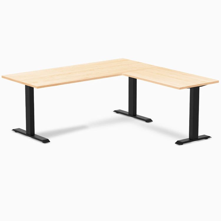 Bureau d'angle Desky Zero en bois massif