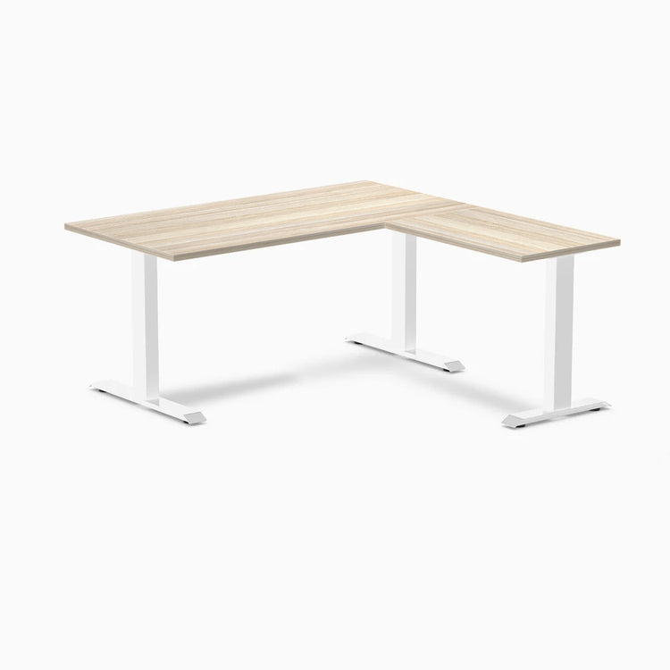 Bureau d'angle Desky Zero en mélamine