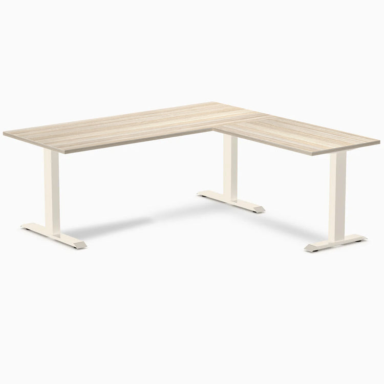 Bureau d'angle Desky Zero en mélamine