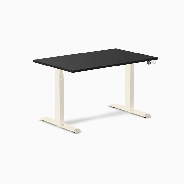 Bureau assis-debout Desky Dual en mélamine