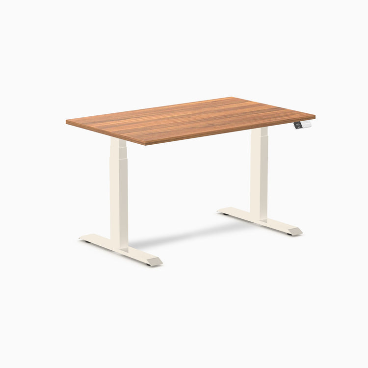 Bureau assis-debout Desky Dual en mélamine