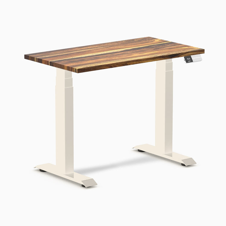 Desky Dual Mini Hardwood Sit Stand Desk