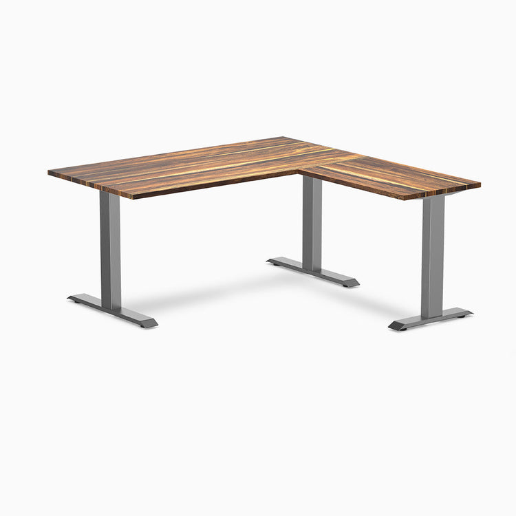 Bureau d'angle Desky Zero en bois massif