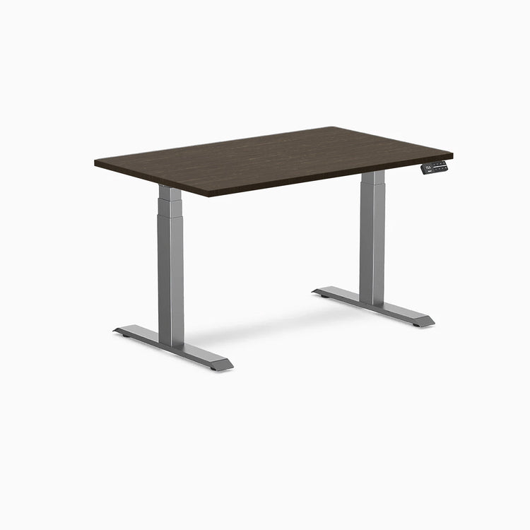 Bureau assis debout en bambou Desky Dual
