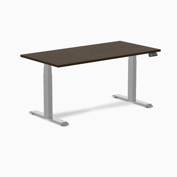 Bureau assis debout en bambou Desky Dual