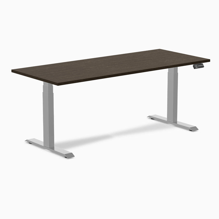 Bureau assis debout en bambou Desky Dual