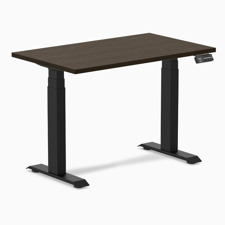 Bureau assis-debout en bambou Desky Dual Mini