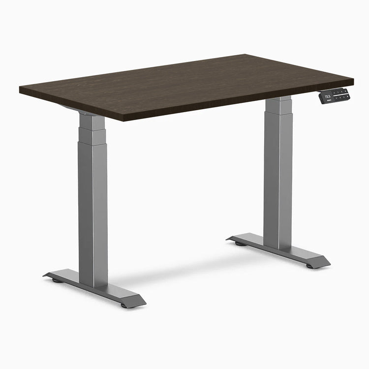 Bureau assis-debout en bambou Desky Dual Mini