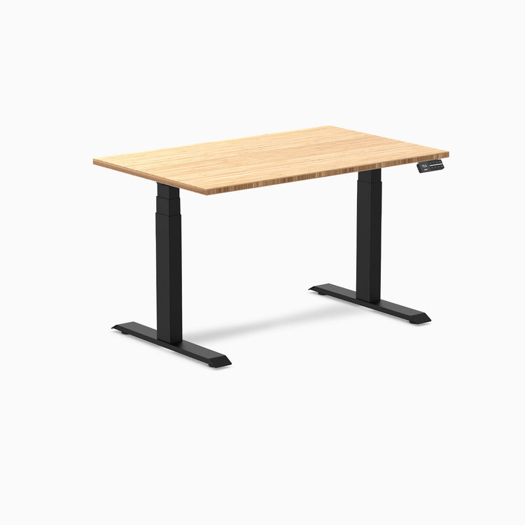 Bureau assis debout en bambou Desky Dual