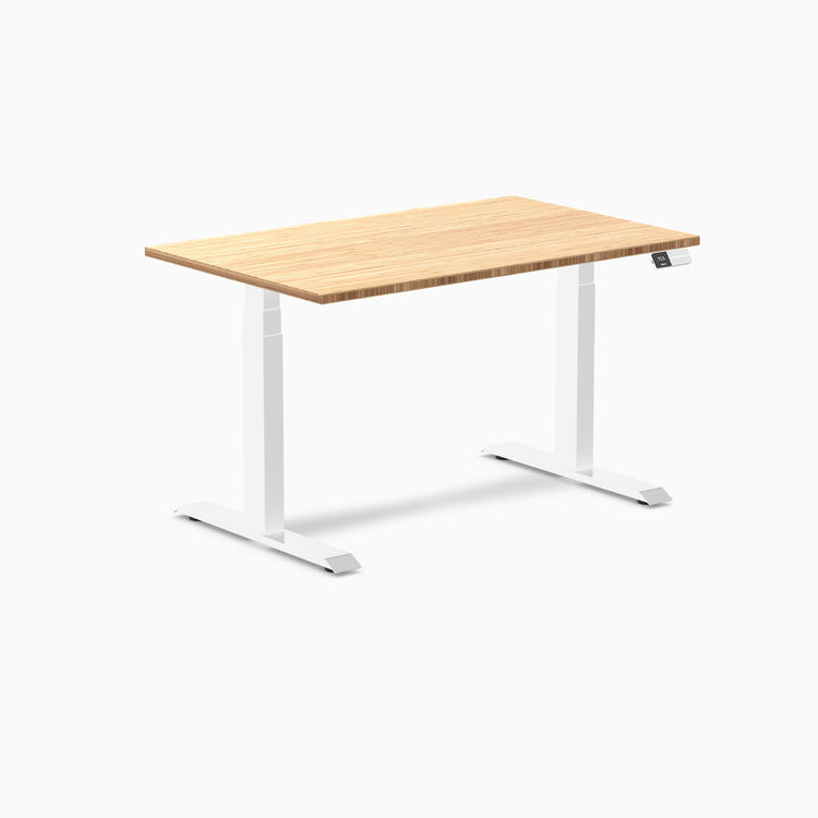 Bureau assis debout en bambou Desky Dual