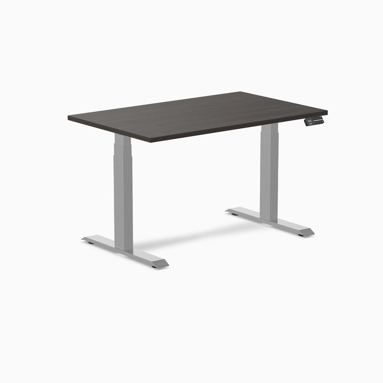 Bureau assis-debout Desky Dual en mélamine