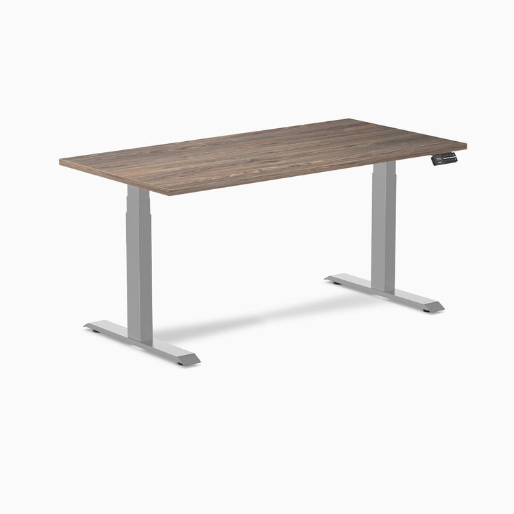 Bureau assis-debout Desky Dual en mélamine