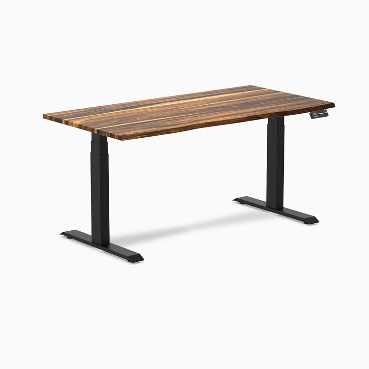 Bureau assis-debout en bois massif Desky Dual